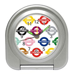 Underground Signs Tube Signs Travel Alarm Clocks by Amaryn4rt