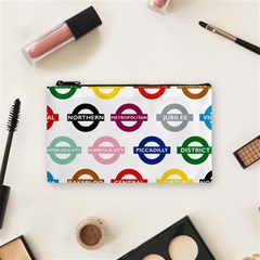 Underground Signs Tube Signs Cosmetic Bag (small)  by Amaryn4rt