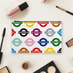 Underground Signs Tube Signs Cosmetic Bag (medium)  by Amaryn4rt