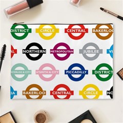 Underground Signs Tube Signs Cosmetic Bag (xl) by Amaryn4rt