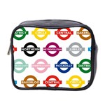 Underground Signs Tube Signs Mini Toiletries Bag 2-Side Front