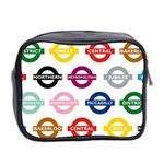 Underground Signs Tube Signs Mini Toiletries Bag 2-Side Back