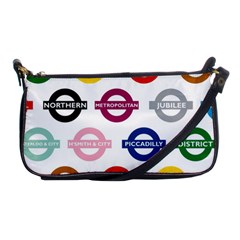 Underground Signs Tube Signs Shoulder Clutch Bags by Amaryn4rt