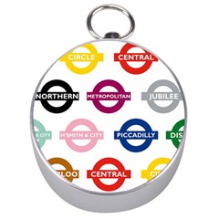 Underground Signs Tube Signs Silver Compasses by Amaryn4rt