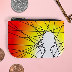 Spirituality Man Origin Lines Mini Coin Purses by Amaryn4rt