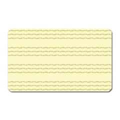 Background Pattern Lines Magnet (rectangular)