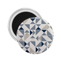 Geometric Triangle Modern Mosaic 2 25  Magnets