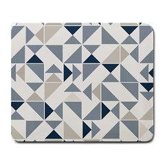 Geometric Triangle Modern Mosaic Large Mousepads by Amaryn4rt