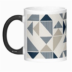 Geometric Triangle Modern Mosaic Morph Mugs by Amaryn4rt