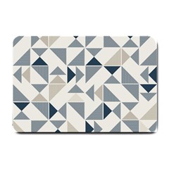 Geometric Triangle Modern Mosaic Small Doormat 