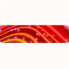 Bokeh Lines Wave Points Swing Large Bar Mats by Amaryn4rt