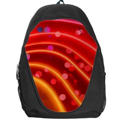 Bokeh Lines Wave Points Swing Backpack Bag by Amaryn4rt