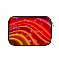 Bokeh Lines Wave Points Swing Apple Macbook Pro 15  Zipper Case by Amaryn4rt