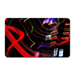 Night View Night Chaos Line City Magnet (rectangular)