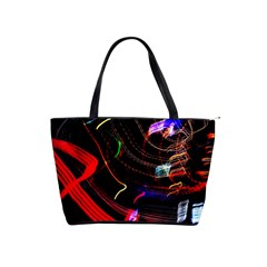 Night View Night Chaos Line City Shoulder Handbags by Amaryn4rt