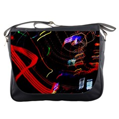 Night View Night Chaos Line City Messenger Bags by Amaryn4rt