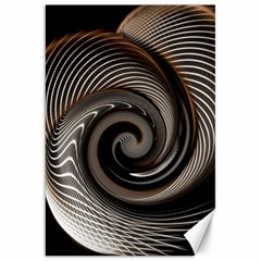 Abstract Background Curves Canvas 20  X 30  