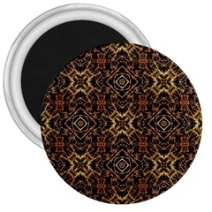 Tribal Geometric Print 3  Magnets by dflcprints