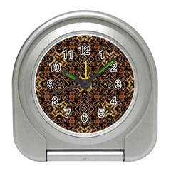 Tribal Geometric Print Travel Alarm Clocks by dflcprints