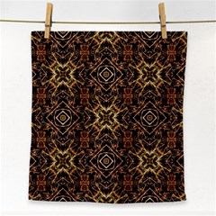 Tribal Geometric Print Face Towel by dflcprints