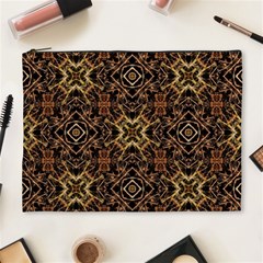 Tribal Geometric Print Cosmetic Bag (xl) by dflcprints