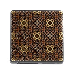 Tribal Geometric Print Memory Card Reader (square) by dflcprints