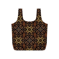 Tribal Geometric Print Full Print Recycle Bags (s)  by dflcprints