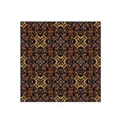 Tribal Geometric Print Satin Bandana Scarf