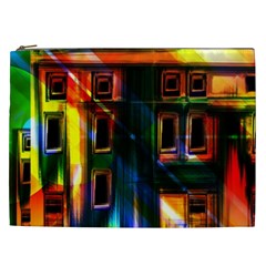 Architecture City Homes Window Cosmetic Bag (xxl)  by Amaryn4rt