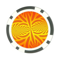 Background Brush Particles Wave Poker Chip Card Guard by Amaryn4rt