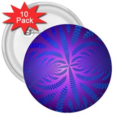 Background Brush Particles Wave 3  Buttons (10 Pack)  by Amaryn4rt