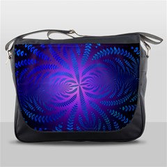 Background Brush Particles Wave Messenger Bags