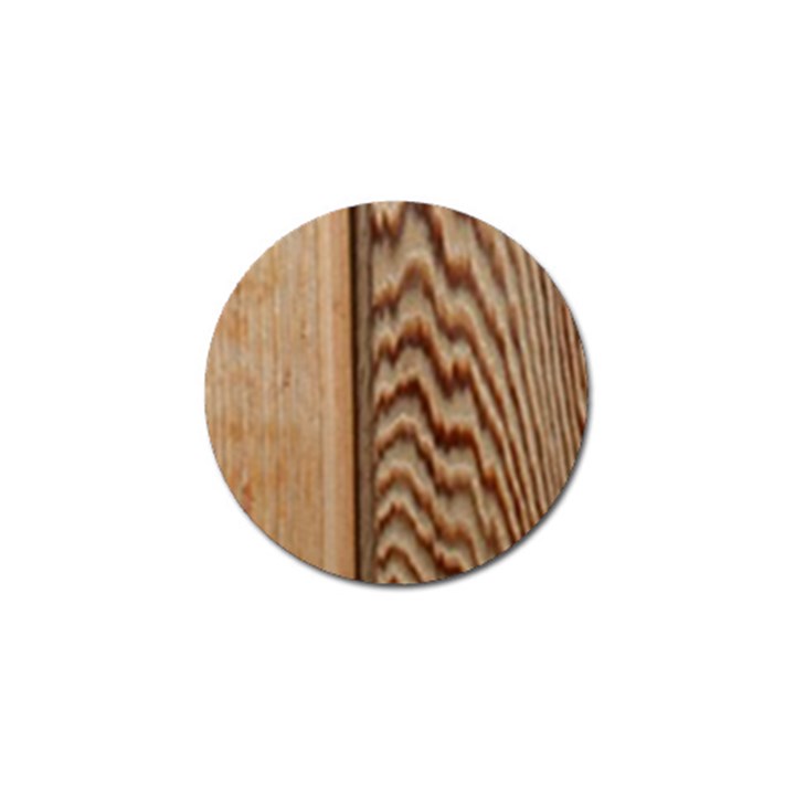 Wood Grain Texture Brown Golf Ball Marker