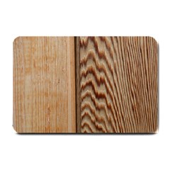 Wood Grain Texture Brown Small Doormat  by Amaryn4rt