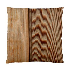 Wood Grain Texture Brown Standard Cushion Case (two Sides) by Amaryn4rt