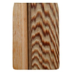 Wood Grain Texture Brown Flap Covers (s) 