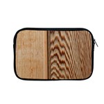 Wood Grain Texture Brown Apple MacBook Pro 13  Zipper Case Front