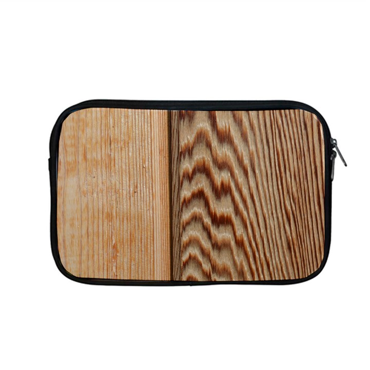 Wood Grain Texture Brown Apple MacBook Pro 13  Zipper Case