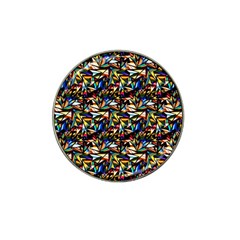 Abstract Pattern Design Artwork Hat Clip Ball Marker (4 Pack)