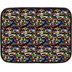 Abstract Pattern Design Artwork Fleece Blanket (mini)