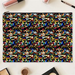 Abstract Pattern Design Artwork Cosmetic Bag (xxxl)  by Amaryn4rt