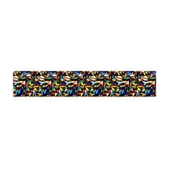 Abstract Pattern Design Artwork Flano Scarf (mini)