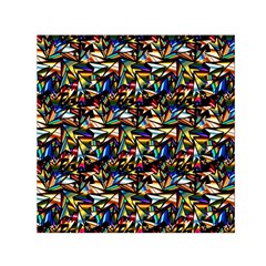 Abstract Pattern Design Artwork Small Satin Scarf (square) by Amaryn4rt