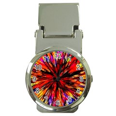 Color Batik Explosion Colorful Money Clip Watches