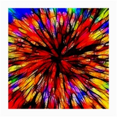 Color Batik Explosion Colorful Medium Glasses Cloth