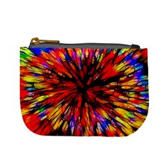 Color Batik Explosion Colorful Mini Coin Purses