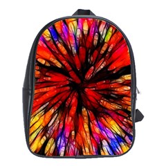 Color Batik Explosion Colorful School Bags (XL) 