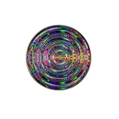 Wave Line Colorful Brush Particles Hat Clip Ball Marker