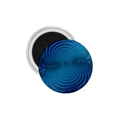 Abstract Fractal Blue Background 1 75  Magnets by Amaryn4rt