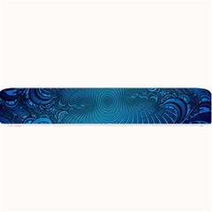 Abstract Fractal Blue Background Small Bar Mats by Amaryn4rt